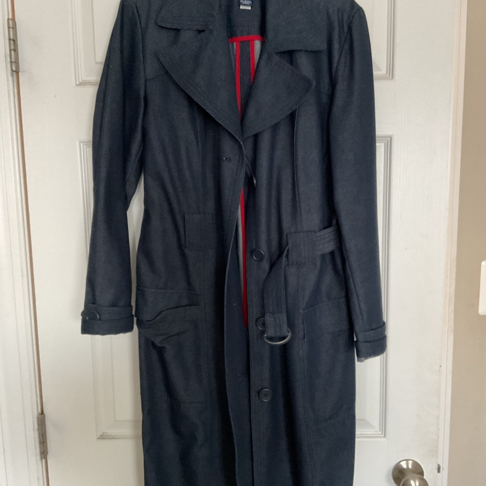 GAP Dark Blue Trench Coat